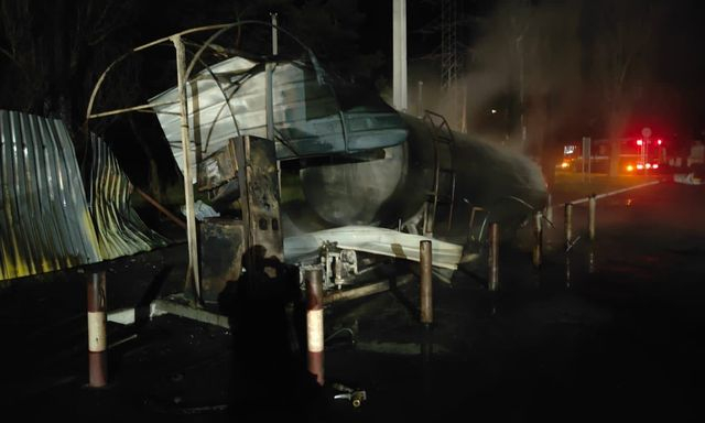 Пожар на АЗС в Харькове может быть диверсией – начато уголовное производство