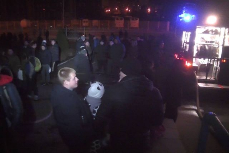 В Харькове горело общежитие: эвакуировано полсотни людей, есть пострадавшие