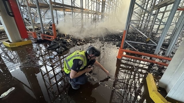 Враг ударил ракетами по складам с продовольствием и супермакету в Васищево (фото)