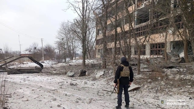 На выходных в селе Песчаное во время обстрела погиб мужчина