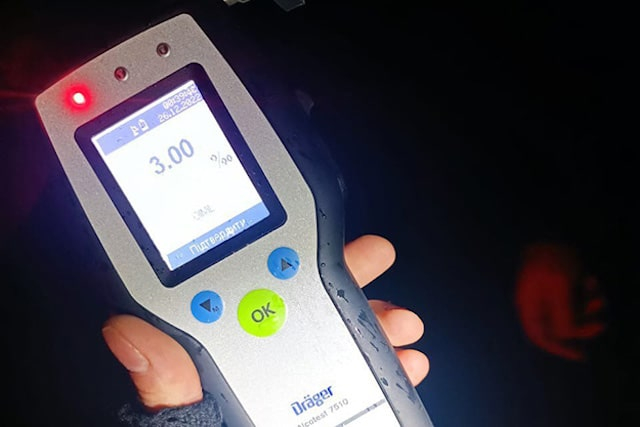 В Харькове задержали водителя, который находился на грани алкогольной комы