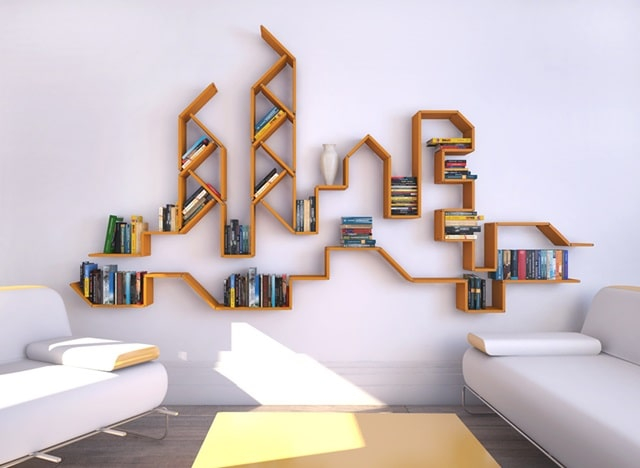 Оригінальні полички в інтер'єрі: цікаві ідеї та поради щодо вибору