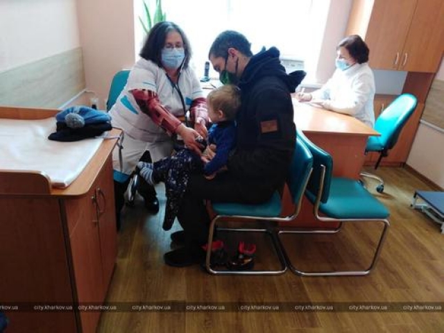 В Новобаварском районе Харькова после капремонта открыли амбулаторию детской поликлиники