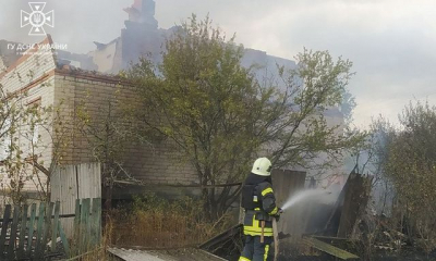 С пожаром в селе Графское боролись почти 7 часов