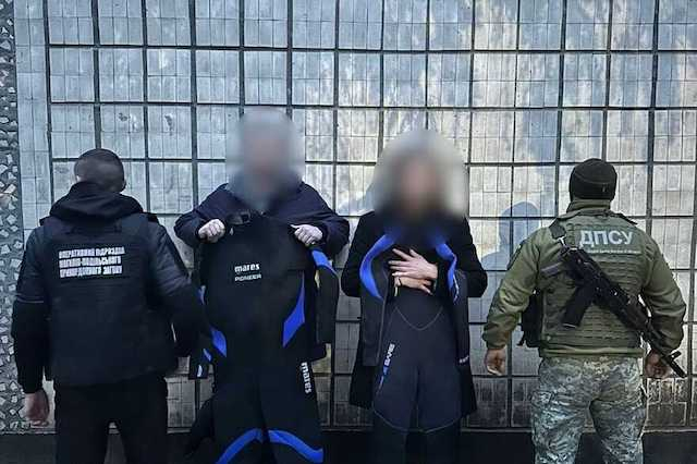 Жители Харьковской области пытались переплыть Днестр в гидрокостюмах