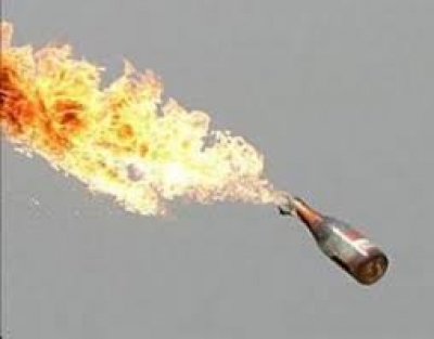 В Харькове обнаружен тайник с «коктейлями Молотова»