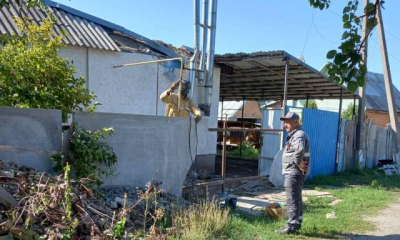 Россияне повредили во время обстрела газовые сети в Боровской громаде