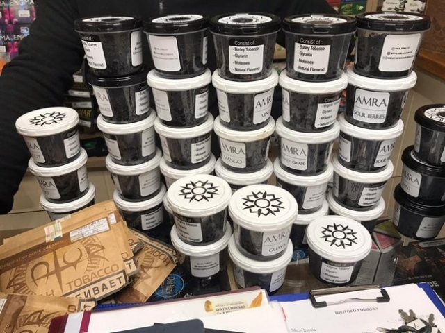 Ликвидирован подпольный цех по производству табака для курения кальянов