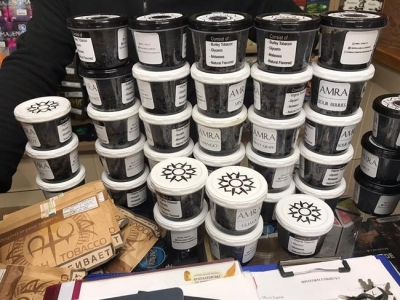 Ликвидирован подпольный цех по производству табака для курения кальянов