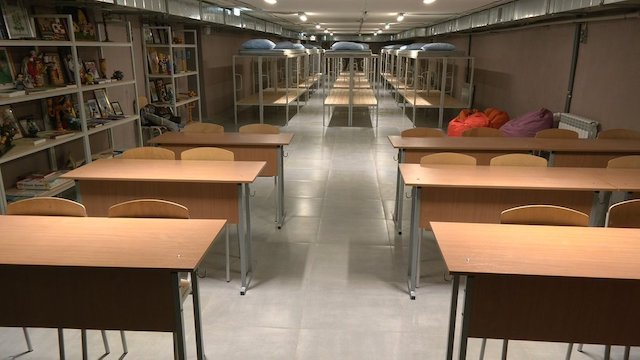 В харьковском лицее «Одаренность» обустроили бомбоубежище