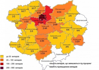 55-ый умерший и 55 новых подозрений на COVID-19 зарегистрированы на Харьковщине