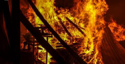 В Старой Покровке во время пожара погиб один человек