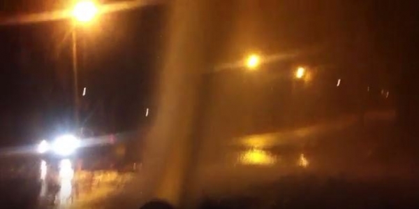 Гейзер в Харькове (видео)