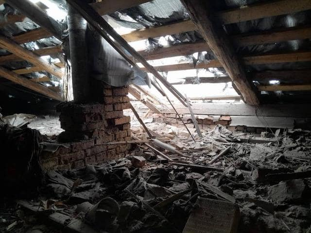 Во время разгрузки гуманитарной помощи россияне обстреляли село Ивашки