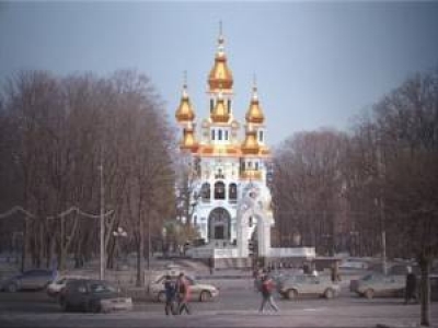 Продолжается строительство храма Св. Жен-Мироносиц