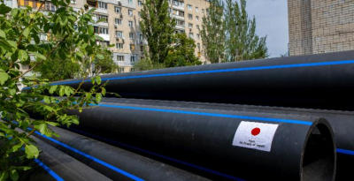 Япония помогает харьковским коммунальщикам восстанавливать водопроводы