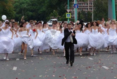 Харьков присоединился к свадебному буму украинских пар