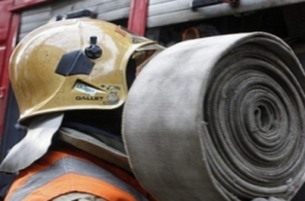 Детей учили тушить пожары	