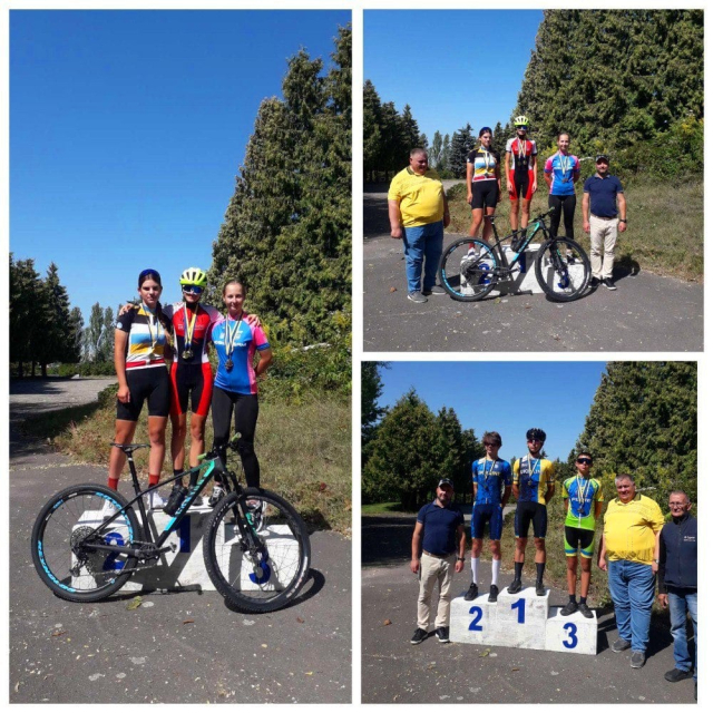 Спортсмены их Харькова на чемпионате Украины по маунтенбайку завоевали несколько наград