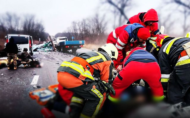 Масштабная авария на Харьковщине - много жертв и пострадавших