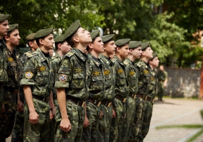 Кадеты присягнули на верность украинскому народу