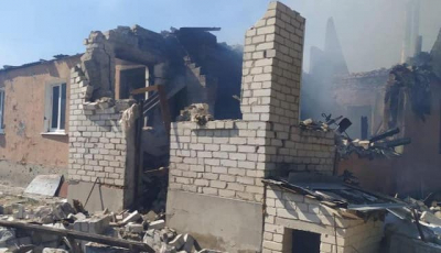 Россияне разрушили несколько домов в Волчанске