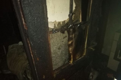 Пожар на Салтовском шоссе не на шутку испугал сотни людей