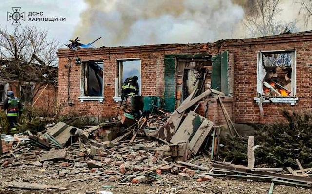 Российские оккупанты обстреляли временный пункт скорой помощи