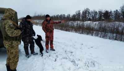 Жители России тайной тропой пришли на охоту в Украину