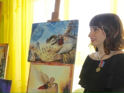 Школьница из Лозовой признана лучшей художницей на конкурсе в Каннах