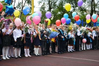 В Харькове прошли торжественные линейки