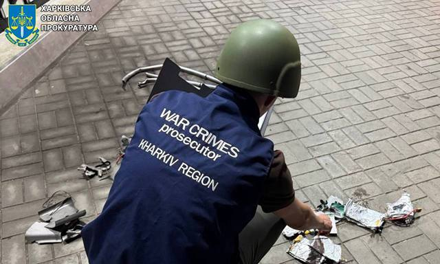 Вражеский дрон-камикадзе ударил по АЗС в Киевском районе Харькова