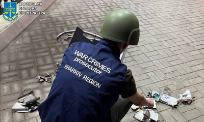 Вражеский дрон-камикадзе ударил по АЗС в Киевском районе Харькова