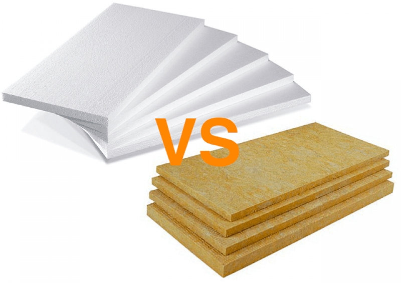 Теплоизоляция штукатурного фасада - что лучше: пенопласт или минвата?