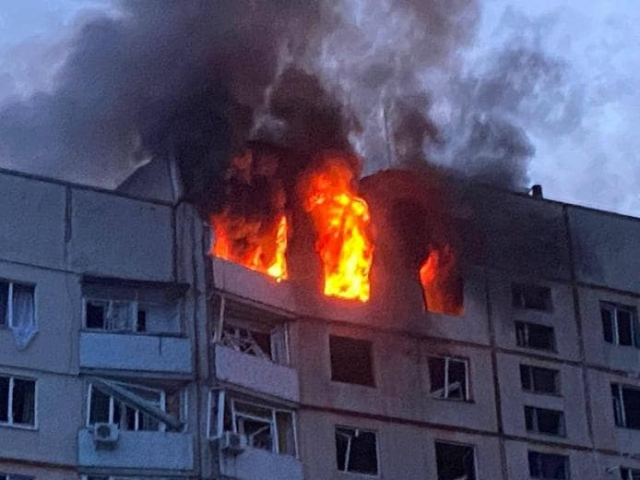 Враг обстрелял Купянск из РСЗО, а затем совершил по городу авиационный удар (фото)