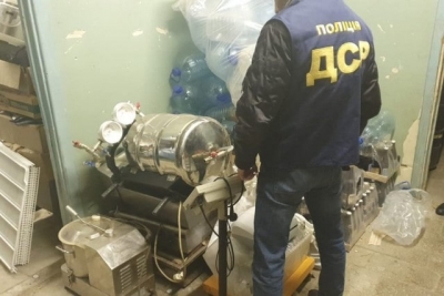 Правоохранители остановили производство фальшивого алкоголя