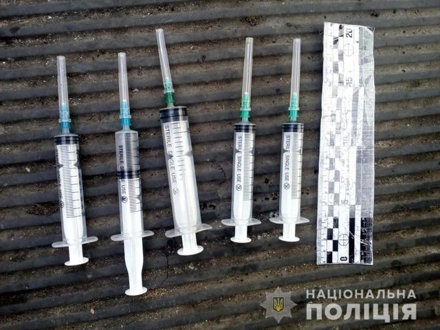 В г. Мерефа обнаружили и задержали наркодельца