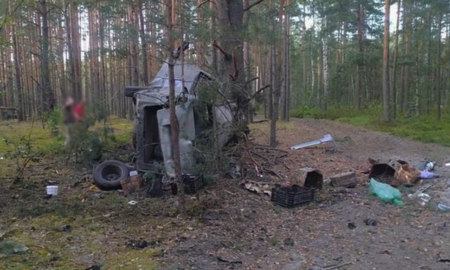 В Изюмском районе автомобиль наехал на мину – водитель погиб