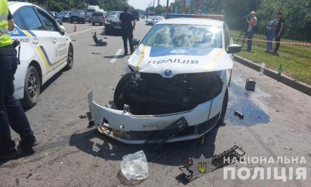 Экипаж патрульной полиции попал в ДТП – есть пострадавший