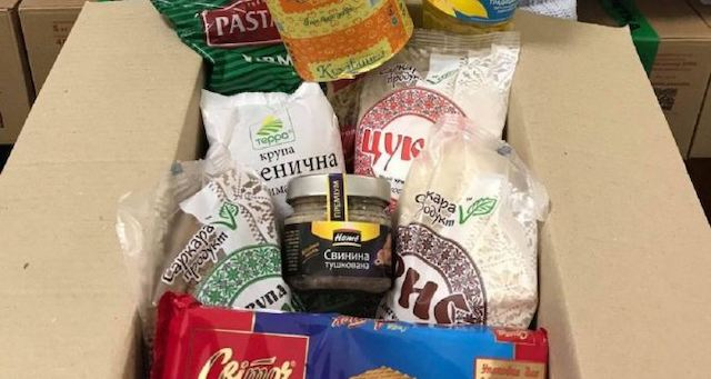 В Богодухове возобновили выдачу гуманитарной помощи ВПЛ