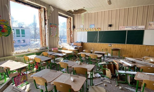 Германия восстановит в Харькове две разрушенные школы