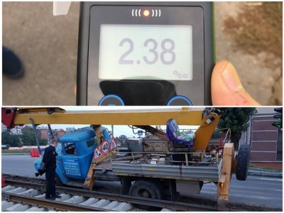 Виновник ДТП на Набережной был сильно пьян