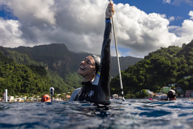 Харьковчанка Екатерина Садурская установила 6-ой рекорд мира по фридайвингу
