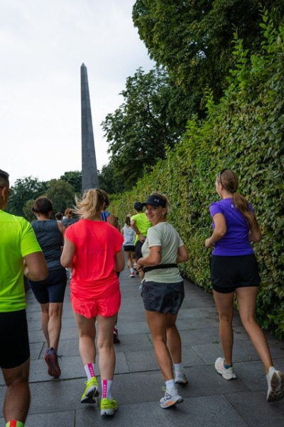Для бригады «Хартия» во время благотворительного забега был собран один миллион гривен