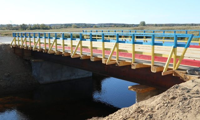 Военнослужащие на Харьковщине восстановили еще 4 моста