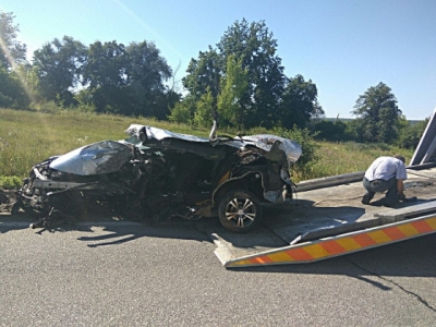 На окружной в ДТП погиб человек