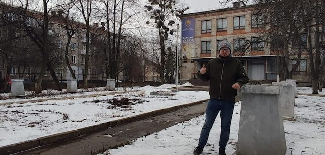 В Харькове демонтировали аллею комсомольцев