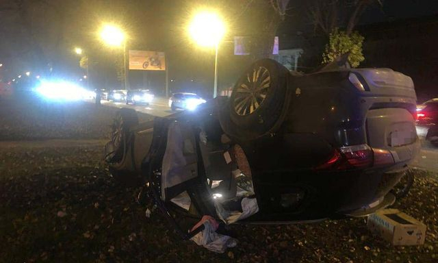 В Харькове сотрудник полиции Сумской области спровоцировал серьезное ДТП