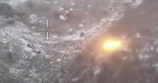 Артиллеристы нанесли удар по вражеским позициям под Волчанском