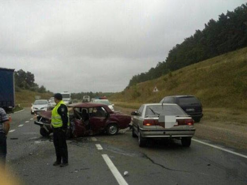 На Окружной дороге произошло тройное ДТП: есть пострадавшие